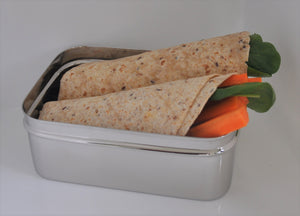 Deep Rectangle Stainless Steel Lunch Box