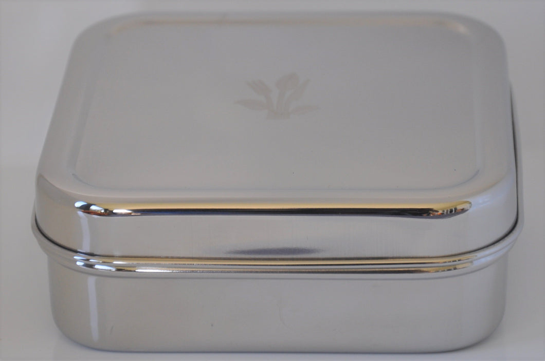 Square Stainless Steel Lunch Box