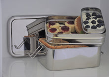Load image into Gallery viewer, Deep Three in one Giant Stainless Steel Lunch Box