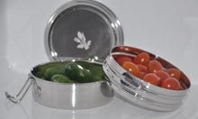 Load image into Gallery viewer, Round Double Tribento Stainless Steel Lunch Box